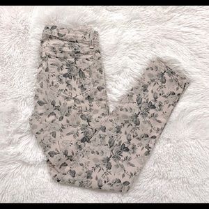 J Brand floral jeans 26